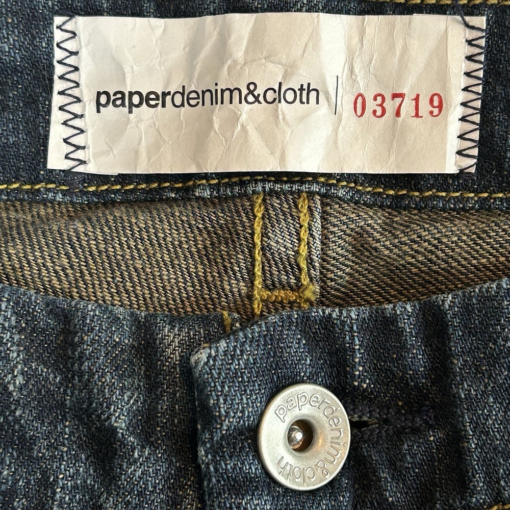 Paper Denim & Cloth Bootcut Flap Pocket Jeans Size ~Women's 31~ Retro Flare - Picture 3 of 12